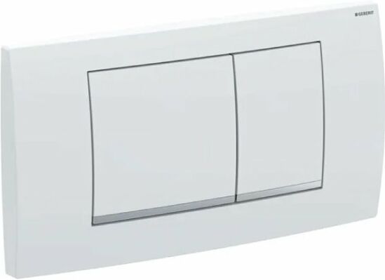 geberit twinline 30 placca 2 pulsanti bianca 115.899.kj.1