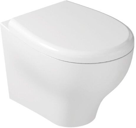 galassia eden vaso wc sospeso in ceramica bianco 36x53 cm. con scarico a parete 7215