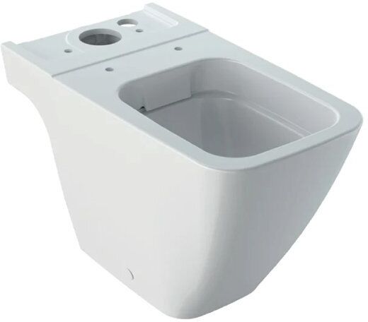 geberit icon square vaso wc a pavimento a cacciata per cassetta di risciacquo esterna rimfree bianco 200930000