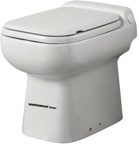 sfa sanitrit sanicompact luxe silence wc a pavimento con trituratore integrato e scarico lavabo cptls