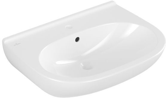 villeroy & boch o.novo lavabo 65 cm. bianco alpin con troppopieno 51606501