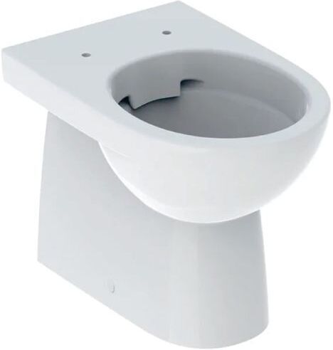 Geberit SELNOVA VASO WC BTW A PAVIMENTO A CACCIATA CON SCARICO ORIZZONTALE O VERTICALE RIMFREE BIANCO 500.393.01.7