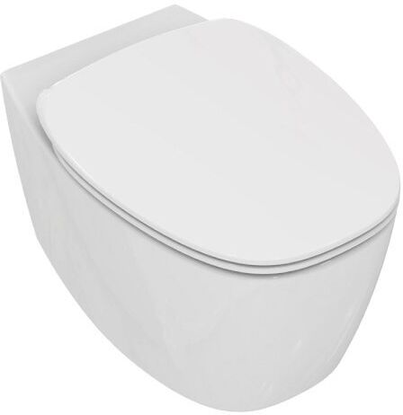 Ideal Standard DEA VASO SOSPESO AQUABLADE CON SEDILE SLIM BIANCO T348701