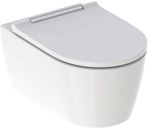 Geberit ONE VASO WC SOSPESO SOSPESO A CACCIATA TURBOFLUSH CON SEDILE BIANCO KERATECT 500.202.01.1