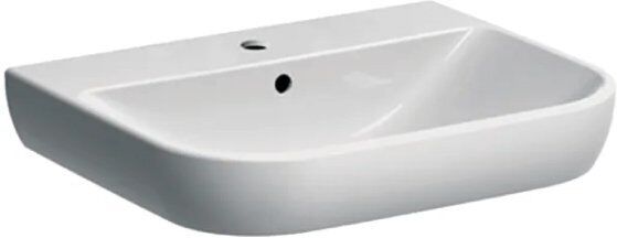 Geberit SMYLE LAVABO MONOFORO 60 CM. IN VETROCHINA BIANCO 500.228.01.1