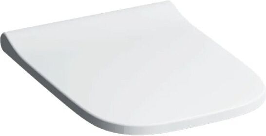 Geberit SMYLE SQUARE SEDILE PER VASO WC A CHIUSURA STANDARD IN DUROPLAST BIANCO 500.238.01.1