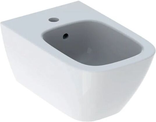 Geberit SMYLE SQUARE BIDET SOSPESO MONOFORO CON FISSAGGIO NASCOSTO BIANCO 500.209.01.1