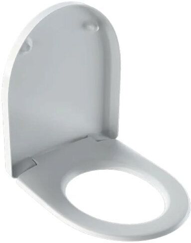 Geberit ICON SEDILE AVVOLGENTE PER VASO WC A CHIUSURA RALLENTATA IN DUROPLAST BIANCO 574130000