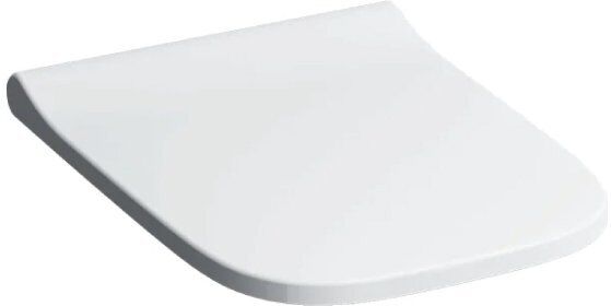 Geberit SMYLE SQUARE SEDILE WC AVVOLGENTE A CHIUSURA RALLENTATA E SGANCIO RAPIDO IN DUROPLAST BIANCO 500.687.01.1