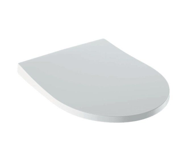 Geberit ICON SEDILE SLIM PER VASO WC A SGANCIO RAPIDO CHIUSURA RALLENTATA IN DUROPLAST BIANCO 500.835.01.1