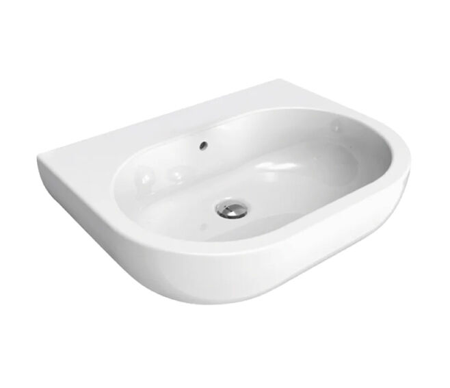 Flaminia PASS LAVABO SOSPESO O DA APPOGGIO 62X48 CM. IN CERAMICA BIANCO PS62L