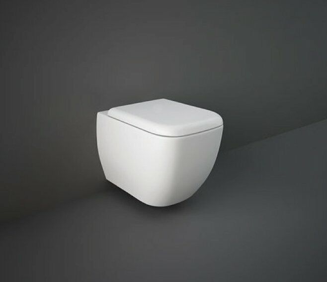 Rak Ceramics METROPOLITAN VASO SOSPESO RIMLESS BIANCO MP13AWHA Rak Ceramics METROPOLITAN VASO SOSPESO RIMLESS BIANCO MP13AWHA