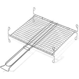 Ompagrill GRATICOLA A RETE CON PIEDINI PER BARBECUE 37 X 27CM. O69004