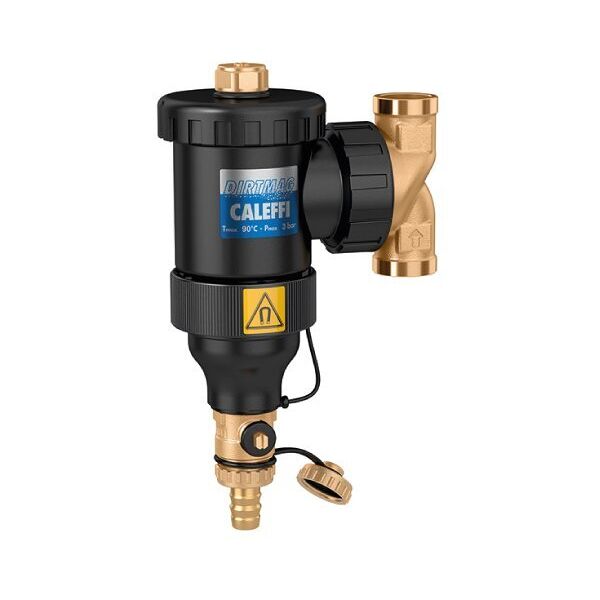 caleffi dirtmag defangatore magnetico orientabile 3/4” f corpo in tecnopolimero 545305