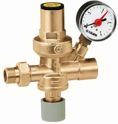 Caleffi GRUPPO DI RIEMPIMENTO AUTOMATICO 1/2 CON MANOMETRO 553140