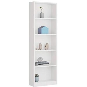 Forés FORES LIBRERIA I-JOY A 5 RIPIANI BIANCO OPACO 52 X 180 X 25 CM. 005422A