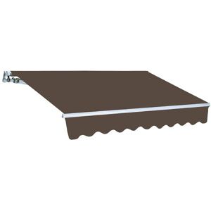 Garden Friend TENDA DA SOLE BARRA QUADRA 300 X 200 MARRONE B1852845