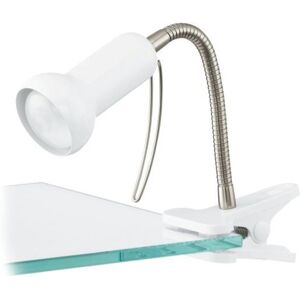 Eglo FABIO LAMPADA CON MORSETTO DA UFFICIO E14 1X40W BIANCO 81262