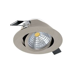 Eglo SALICETO LAMPADA LED DA INCASSO IN ALLUMINIO NICKEL OPACO 6W DN. 88 MM. 4000K 500LM 98307