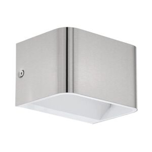 Eglo SANIA 4 APPLIQUE A LED IN ALLUMINIO NICKEL OPACO 6W 3000K 670LM 98424