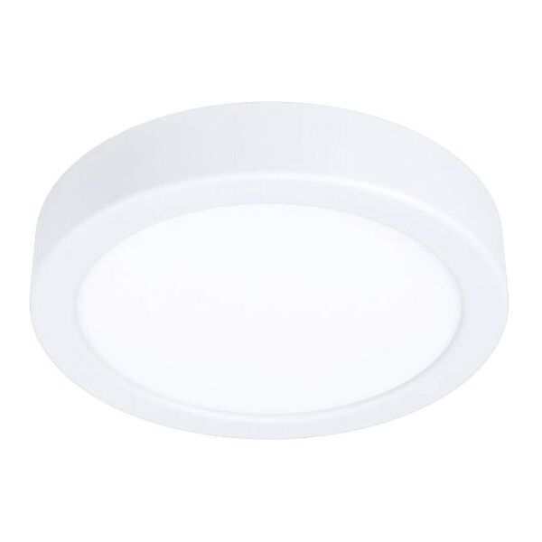 eglo fueva 5 plafoniera led in metallo bianco 11w dn. 160 mm. 3000k 1200lm 99215