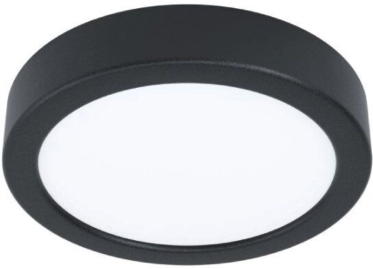 Eglo FUEVA 5 PLAFONIERA LED IN METALLO NERO 11W DN. 160 MM. 4000K 1350LM 99233