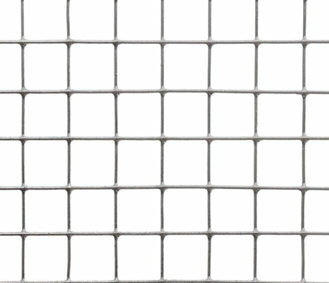 verdelook multizinc rete in filo di ferro zincato elettrosaldato per gabbie e recinzioni 0,5 x 5 m.