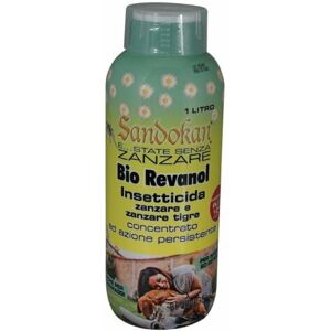 Sandokan BIO REVANOL INSETTICIDA CONCENTRATO ABBATTENTE PERSISTENTE 1 LITRO FORMULA PLUS 10%