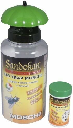 sandokan bio-trap trappola ecologica per mosche e insetti 7646