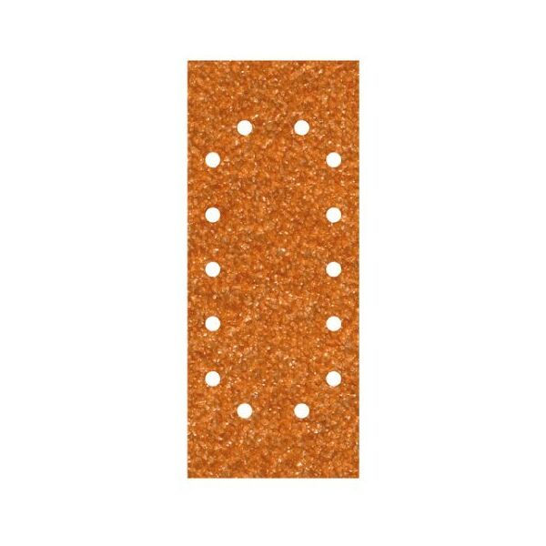 wolfcraft n.5 strisce abrasive per legno / metallo 115 x 280 mm. grana 80 1982000