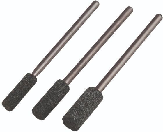 Wolfcraft SET DI 3 MOLETTE IN CERAMICA PER AFFILARE SEGHE A CATENA DN. 4 / 4,8 / 5,5 MM. 2175000