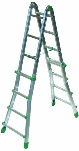 Facal EURO BRIKO SCALA TELESCOPICA GR. 4+4 IN ALLUMINIO PORTATA 150 KG. Facal EURO BRIKO SCALA TELESCOPICA GR. 4+4 IN ALLUMINIO PORTATA 150 KG.