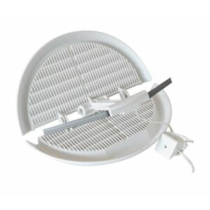 Edil Plast LA VENTILAZIONE GRIGLIA PIEGHEVOLE DENTRO/FUORI CON RETE DN. 170 BIANCO DFR140B