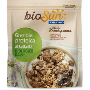 BIOSUN Granola proteica al Cacao Bio 250g