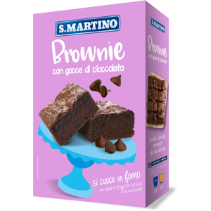 S.MARTINO Brownie con gocce di cioccolato 375g