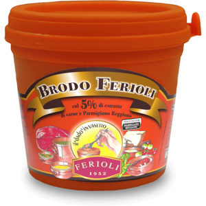 ferioli brodo con estratto carne 5% e parmigiano reggiano 440g