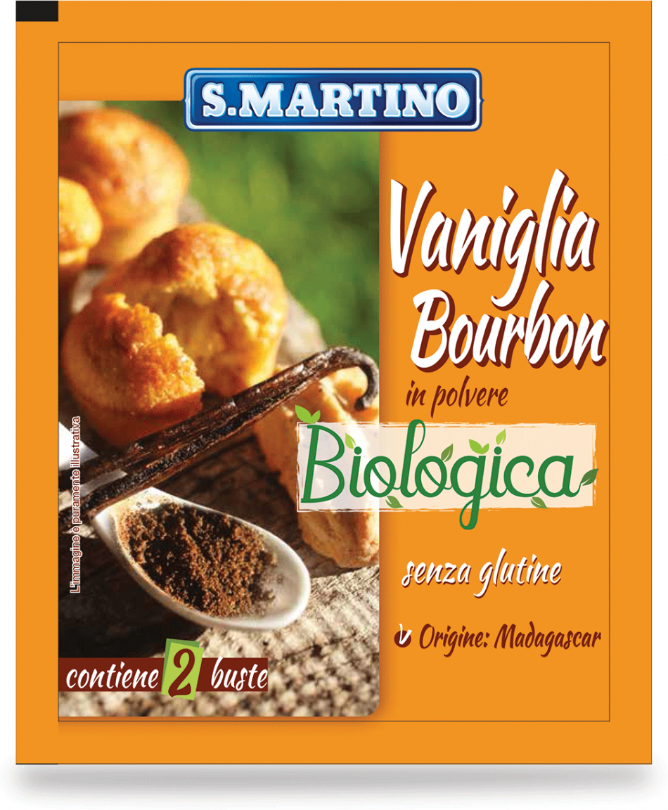 S.MARTINO Vaniglia Bourbon in polvere Biologica 4g