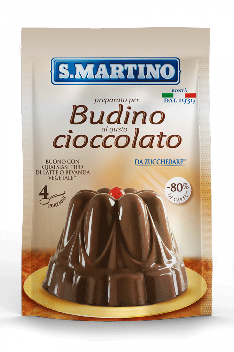 S.MARTINO Budino Cioccolato busta 48g
