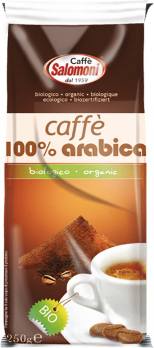 SALOMONI Caffè 100% Arabica Biologico 250g