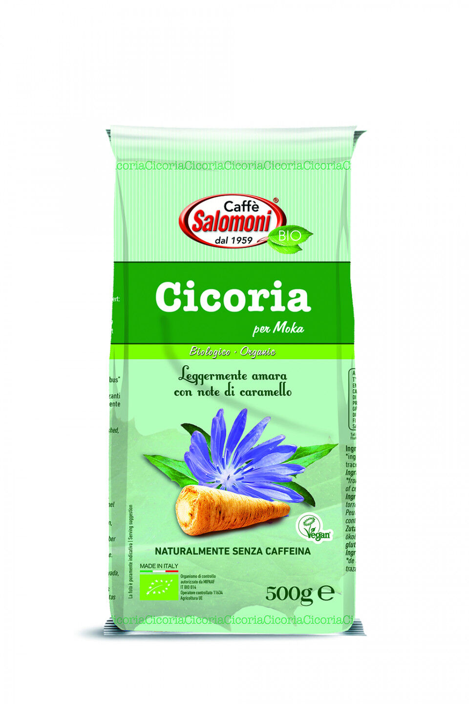 SALOMONI Cicoria per Moka Biologico 500g