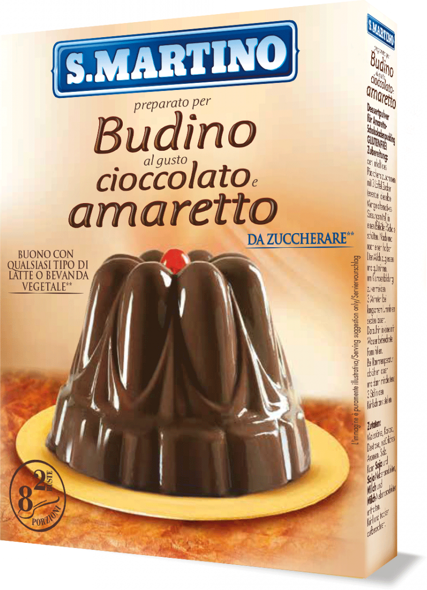 S.MARTINO Budino Amaretto 96g