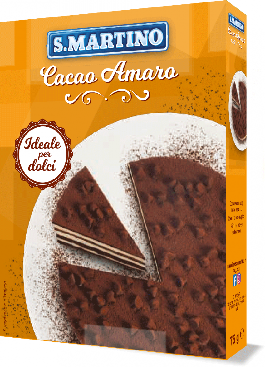 S.MARTINO Cacao Amaro 75g