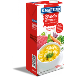 S.MARTINO Brodo pronto Manzo 1lt S.MARTINO Brodo pronto Manzo 1lt