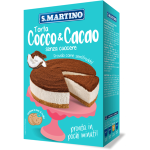 S.MARTINO Torta al Cocco con Cacao 285g S.MARTINO Torta al Cocco con Cacao 285g