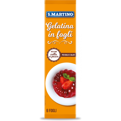 S.MARTINO Gelatina in fogli 12g S.MARTINO Gelatina in fogli 12g