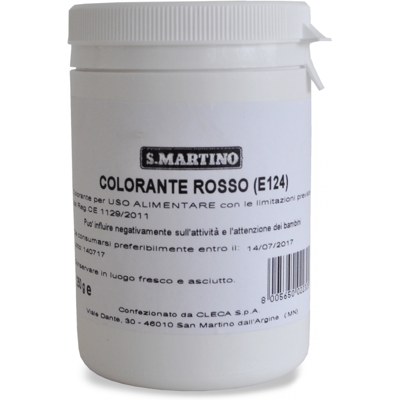 S.MARTINO Colorante rosso 250g S.MARTINO Colorante rosso 250g