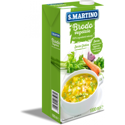 S.MARTINO Brodo pronto Vegetale 1lt S.MARTINO Brodo pronto Vegetale 1lt