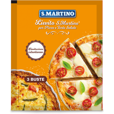 S.MARTINO Lievito per Pizze e Torte Salate 48g S.MARTINO Lievito per Pizze e Torte Salate 48g