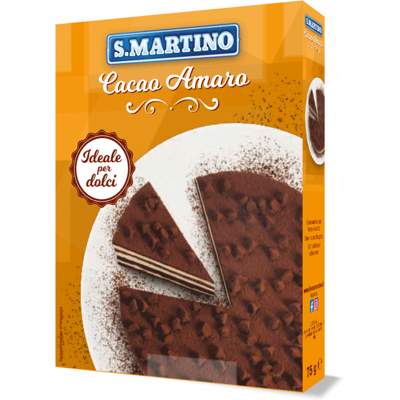 S.MARTINO Cacao Amaro 75g S.MARTINO Cacao Amaro 75g