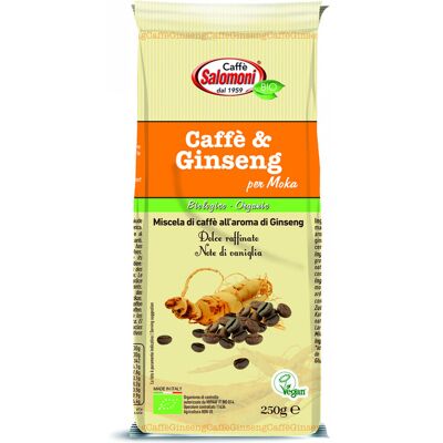 SALOMONI Caffè & Ginseng Biologico 250g SALOMONI Caffè & Ginseng Biologico 250g